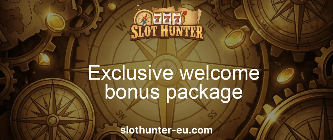 Slothunter Casino Exclusive Welcome Bonus Package