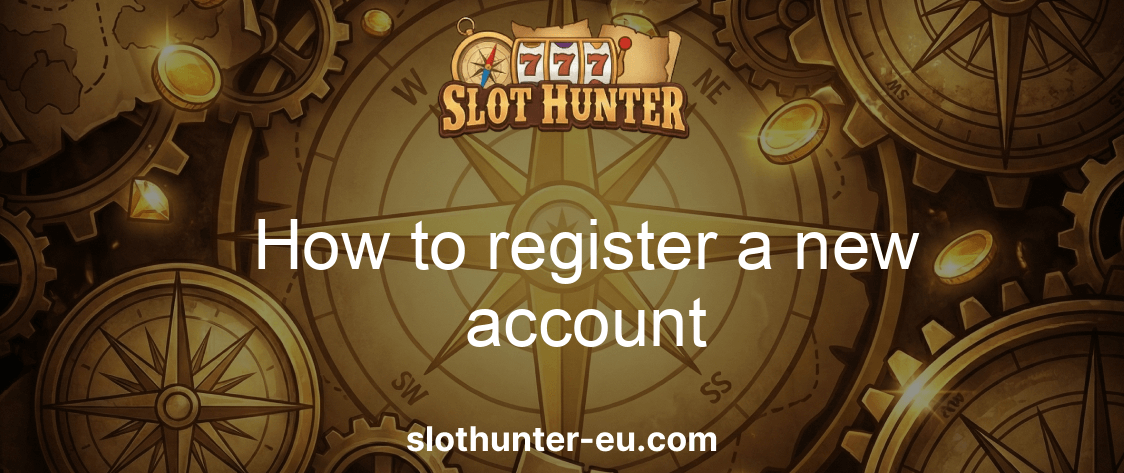 Slothunter Casino How To Register A New Account